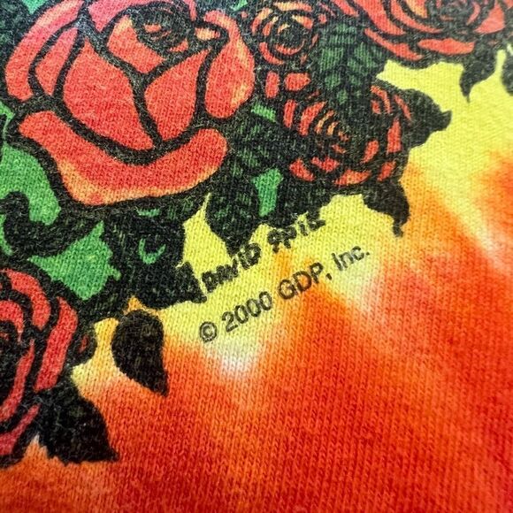 Liquid Blue Vintage Grateful Dead tie Dye 2000 The Bus Came By Iconic Bear tee - Picture 3 of 9